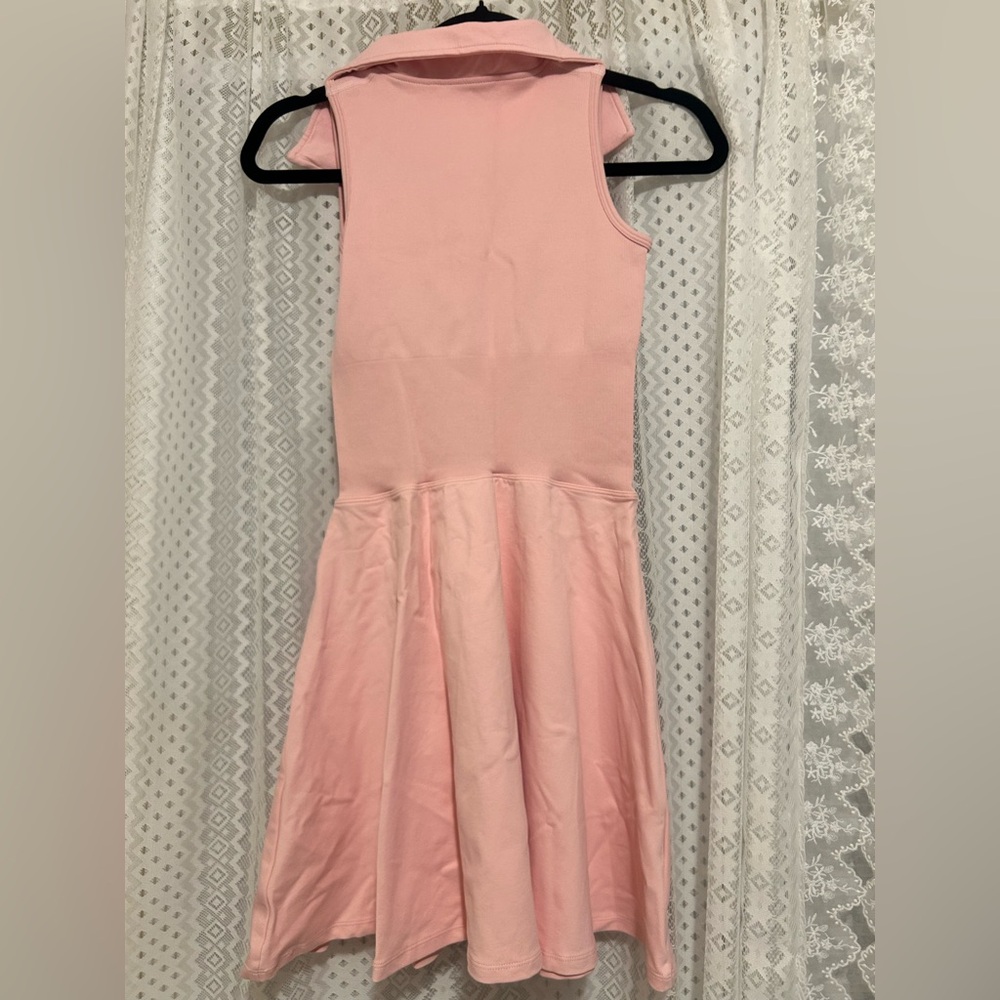 Chic Pink Sleeveless Dress